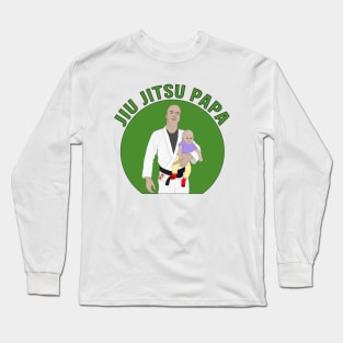 Jiu Jitsu Papa Long Sleeve T-Shirt